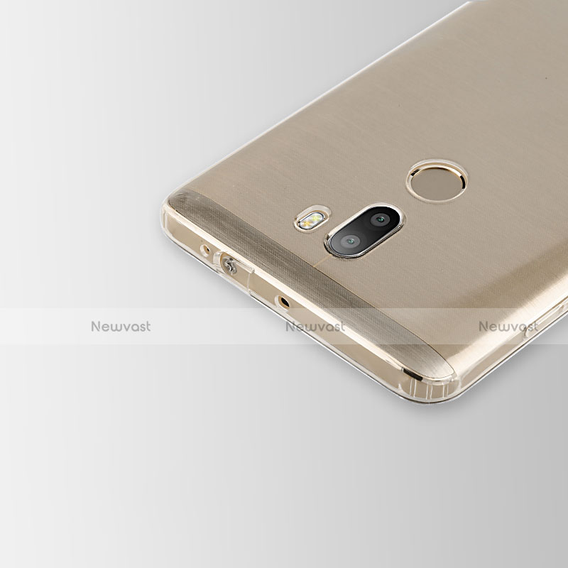 Ultra-thin Transparent TPU Soft Case Cover for Xiaomi Mi 5S Plus Clear
