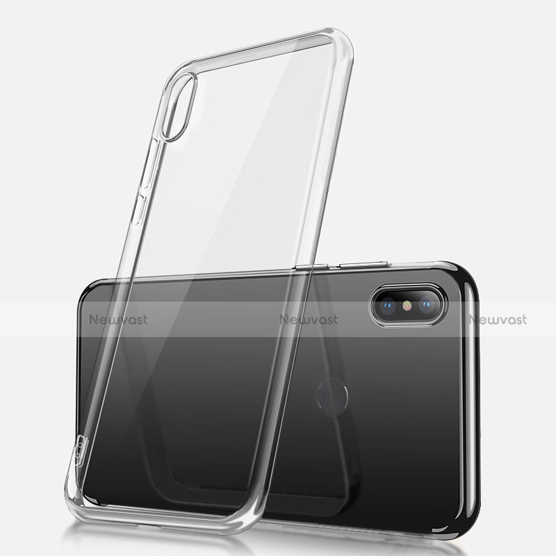 Ultra-thin Transparent TPU Soft Case Cover for Xiaomi Mi 6X Clear