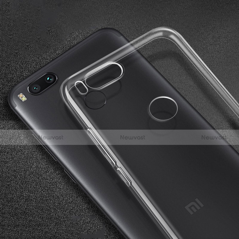 Ultra-thin Transparent TPU Soft Case Cover for Xiaomi Mi A1 Clear