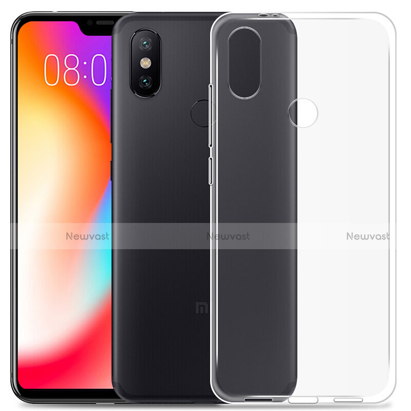 Ultra-thin Transparent TPU Soft Case Cover for Xiaomi Mi A2 Lite Clear