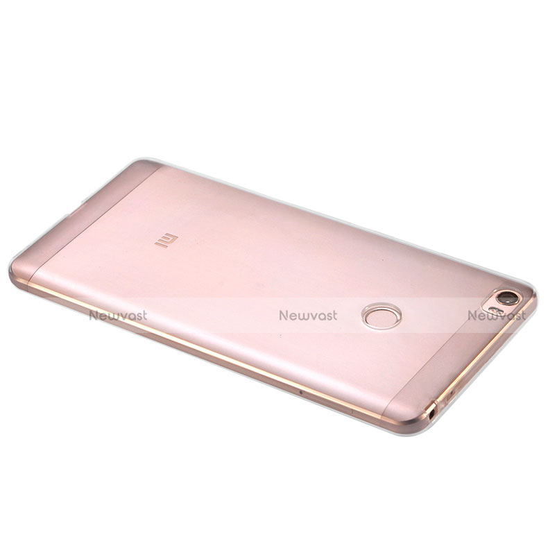 Ultra-thin Transparent TPU Soft Case Cover for Xiaomi Mi Max Clear