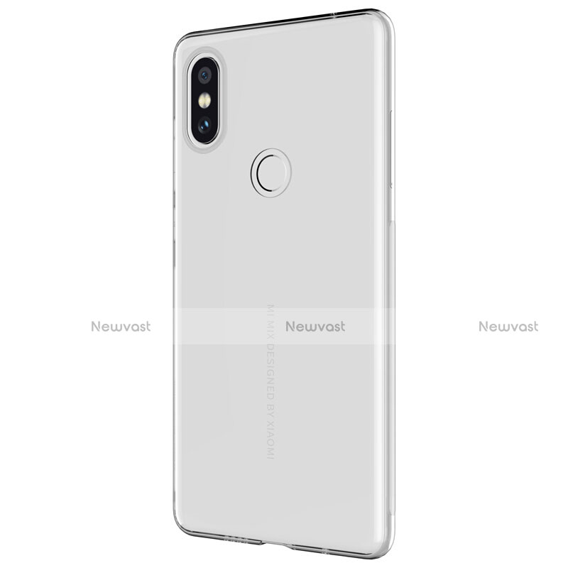 Ultra-thin Transparent TPU Soft Case Cover for Xiaomi Mi Mix 2S Clear