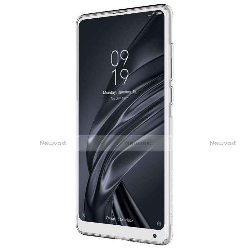 Ultra-thin Transparent TPU Soft Case Cover for Xiaomi Mi Mix 2S Clear