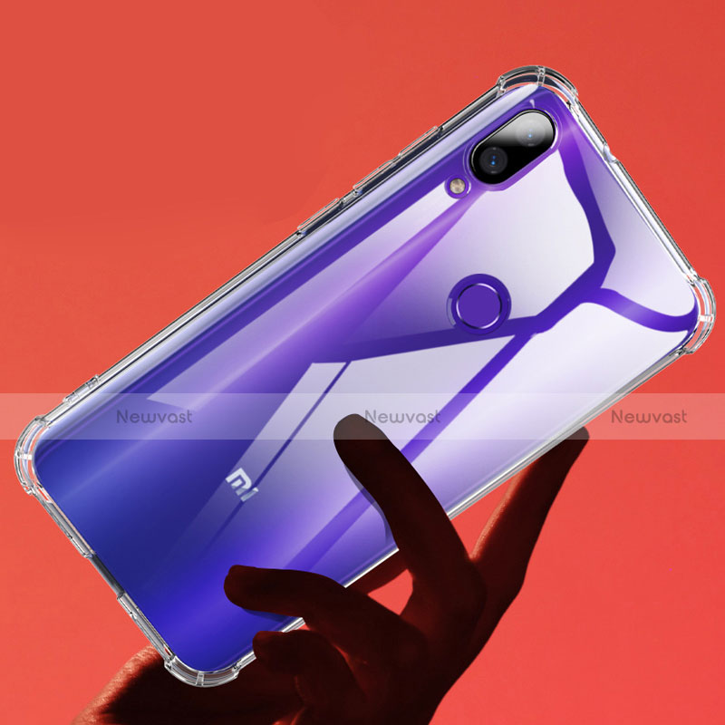 Ultra-thin Transparent TPU Soft Case Cover for Xiaomi Mi Play 4G Clear