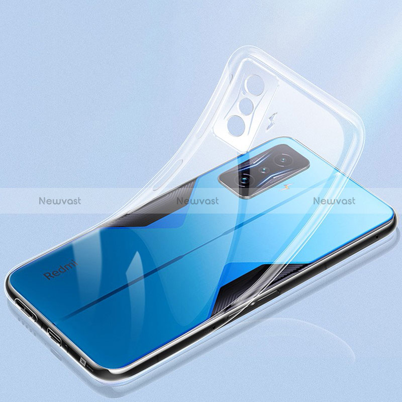 Ultra-thin Transparent TPU Soft Case Cover for Xiaomi Poco F4 GT 5G Clear