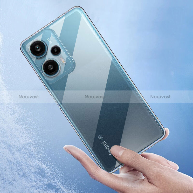 Ultra-thin Transparent TPU Soft Case Cover for Xiaomi Poco F5 5G Clear