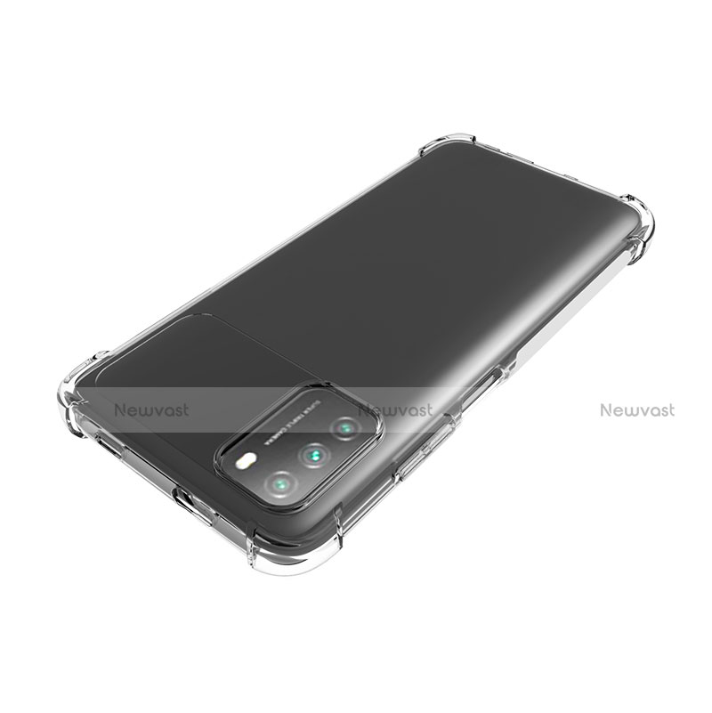 Ultra-thin Transparent TPU Soft Case Cover for Xiaomi Poco M3 Clear