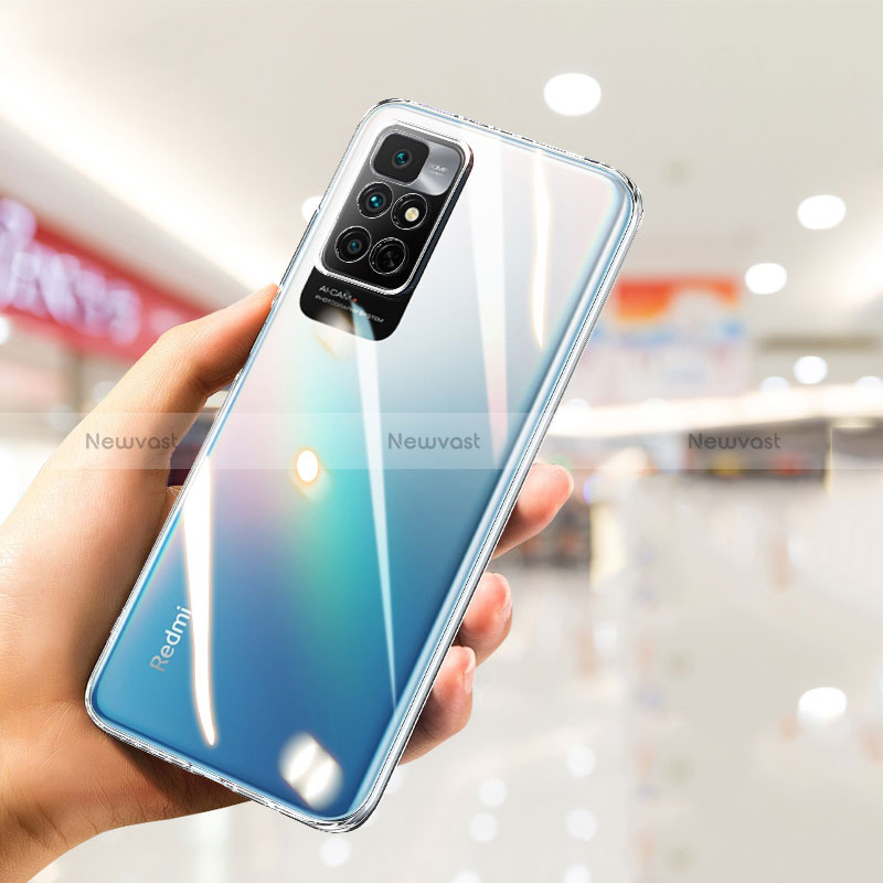 Ultra-thin Transparent TPU Soft Case Cover for Xiaomi Redmi 10 (2022) Clear