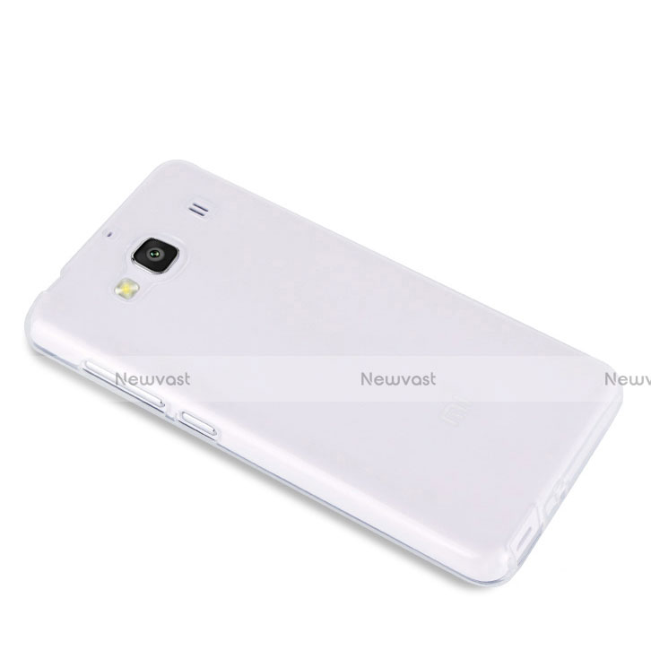 Ultra-thin Transparent TPU Soft Case Cover for Xiaomi Redmi 2 Clear