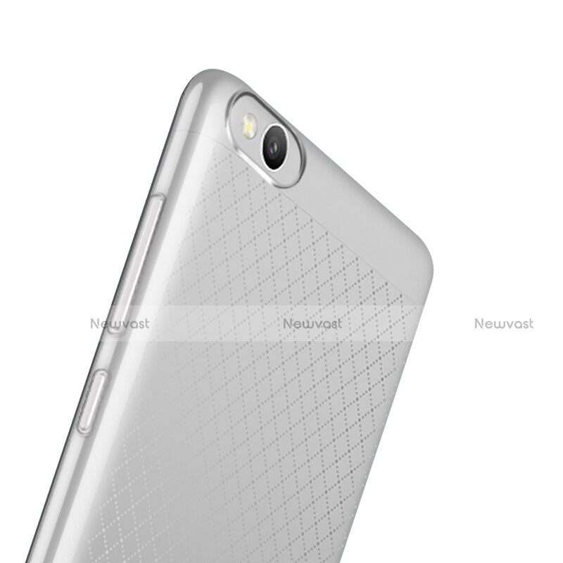 Ultra-thin Transparent TPU Soft Case Cover for Xiaomi Redmi 3 Clear