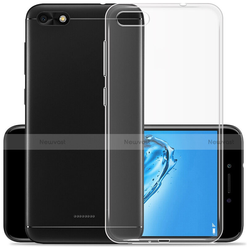 Ultra-thin Transparent TPU Soft Case Cover for Xiaomi Redmi 6A Clear