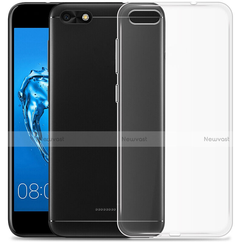 Ultra-thin Transparent TPU Soft Case Cover for Xiaomi Redmi 6A Clear