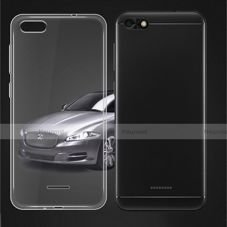 Ultra-thin Transparent TPU Soft Case Cover for Xiaomi Redmi 6A Clear