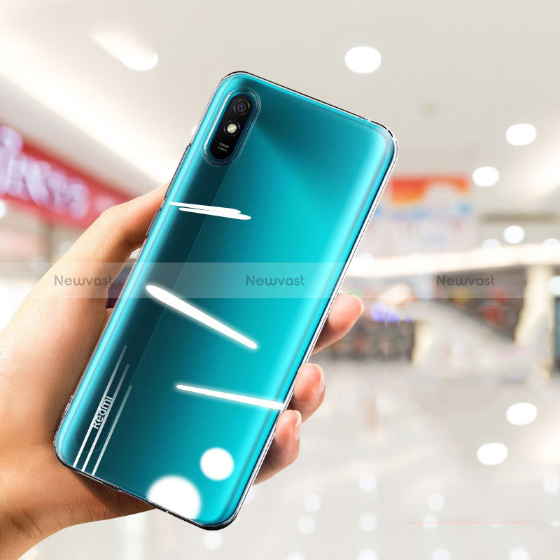 Ultra-thin Transparent TPU Soft Case Cover for Xiaomi Redmi 9A Clear