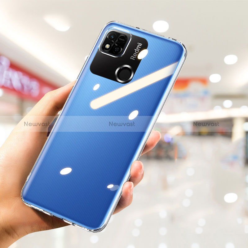 Ultra-thin Transparent TPU Soft Case Cover for Xiaomi Redmi 9C Clear