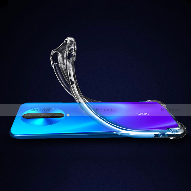 Ultra-thin Transparent TPU Soft Case Cover for Xiaomi Redmi K30 5G Clear