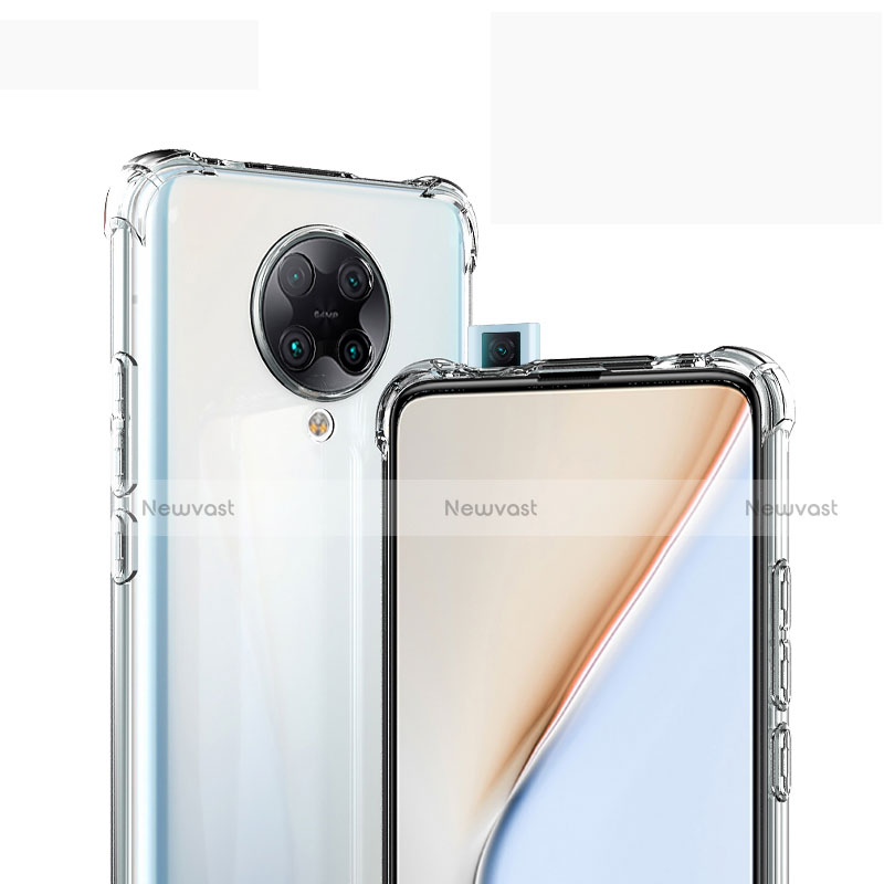 Ultra-thin Transparent TPU Soft Case Cover for Xiaomi Redmi K30 Pro 5G Clear