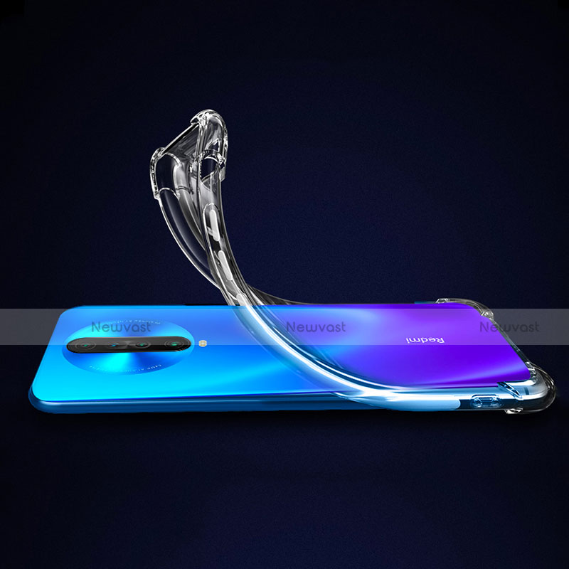 Ultra-thin Transparent TPU Soft Case Cover for Xiaomi Redmi K30i 5G Clear