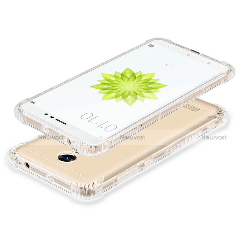 Ultra-thin Transparent TPU Soft Case Cover for Xiaomi Redmi Note 3 Clear