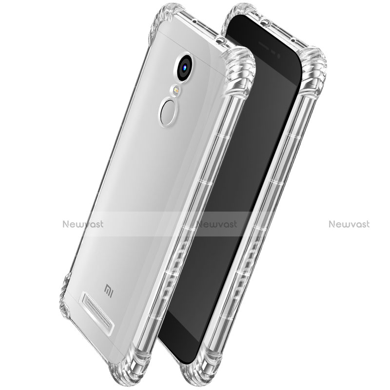 Ultra-thin Transparent TPU Soft Case Cover for Xiaomi Redmi Note 3 Clear