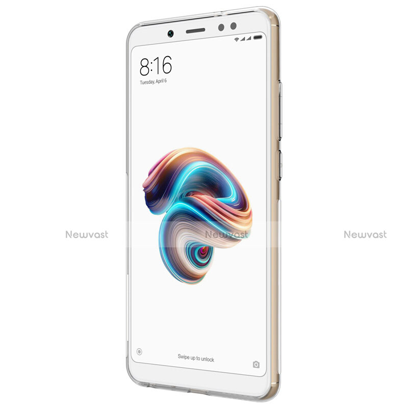 Ultra-thin Transparent TPU Soft Case Cover for Xiaomi Redmi Note 5 Clear