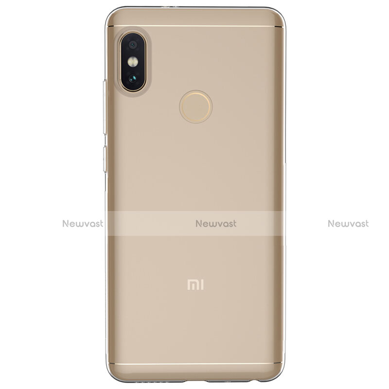 Ultra-thin Transparent TPU Soft Case Cover for Xiaomi Redmi Note 5 Pro Clear