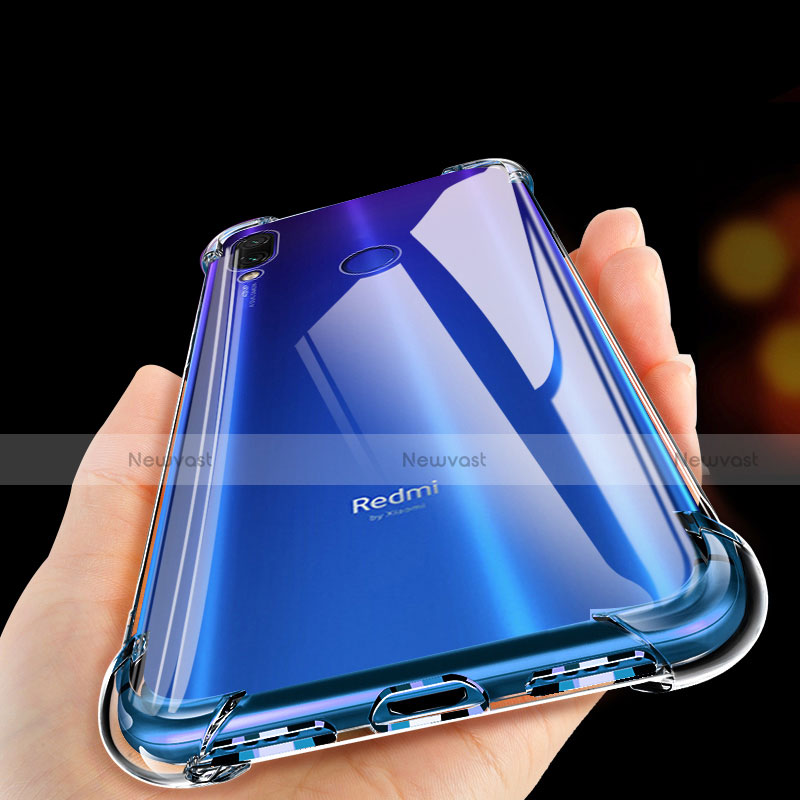 Ultra-thin Transparent TPU Soft Case Cover for Xiaomi Redmi Note 7 Clear
