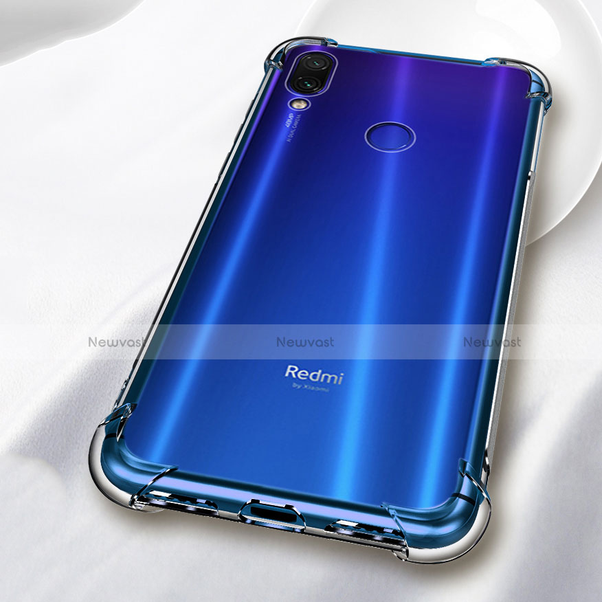 Ultra-thin Transparent TPU Soft Case Cover for Xiaomi Redmi Note 7 Clear