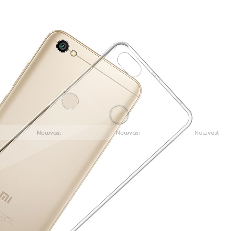 Ultra-thin Transparent TPU Soft Case Cover for Xiaomi Redmi Y1 Clear