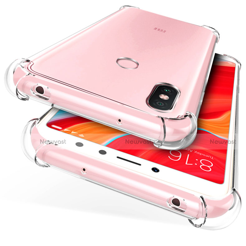 Ultra-thin Transparent TPU Soft Case Cover for Xiaomi Redmi Y2 Clear