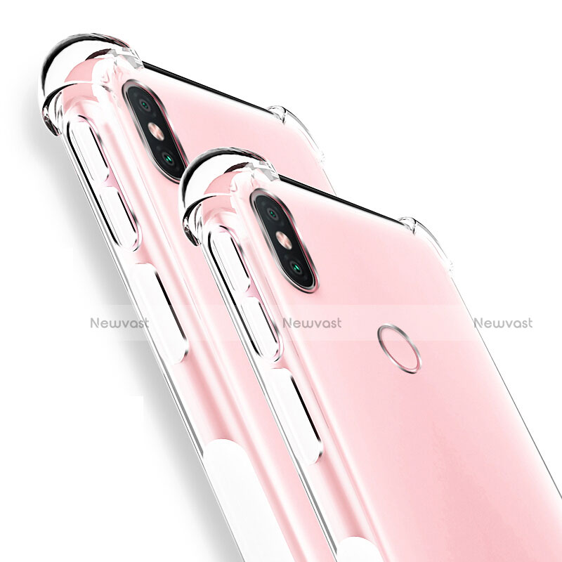 Ultra-thin Transparent TPU Soft Case Cover for Xiaomi Redmi Y2 Clear