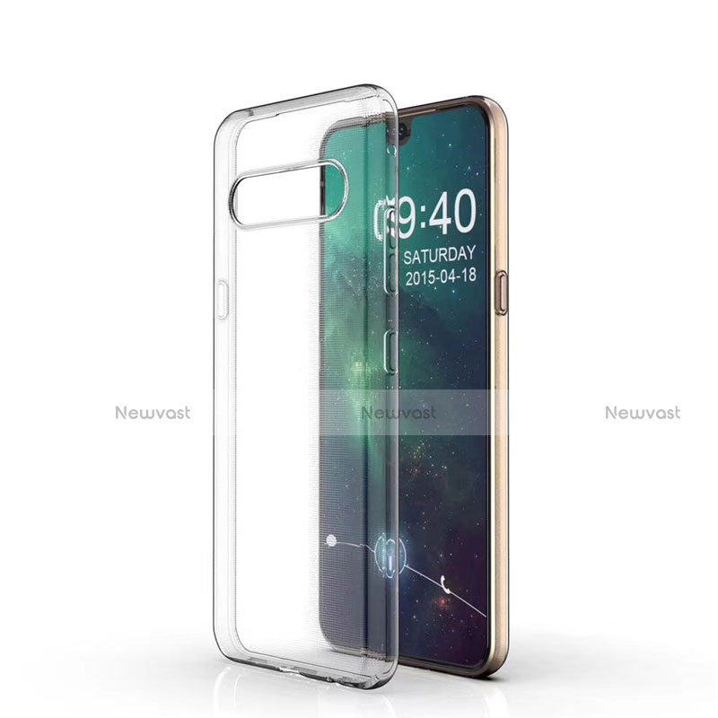 Ultra-thin Transparent TPU Soft Case Cover G01 for LG V60 ThinQ 5G Clear