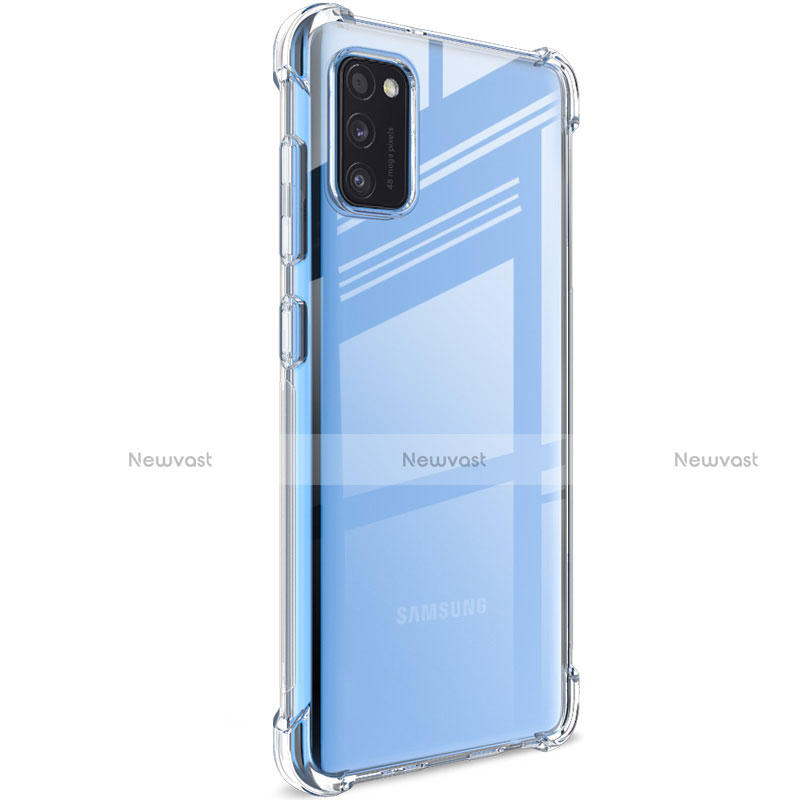 Ultra-thin Transparent TPU Soft Case Cover G01 for Samsung Galaxy A41 Clear