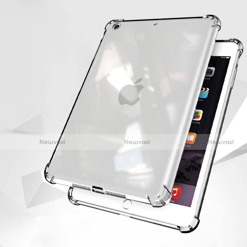 Ultra-thin Transparent TPU Soft Case Cover H01 for Apple iPad Mini 2