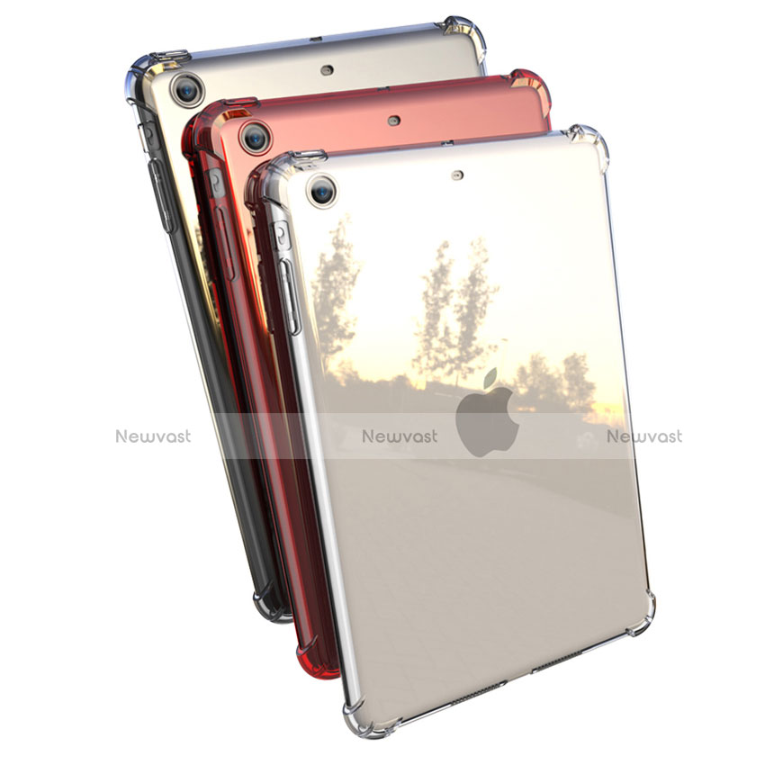 Ultra-thin Transparent TPU Soft Case Cover H01 for Apple iPad Mini 3