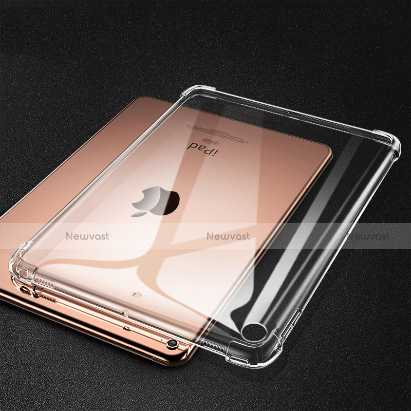 Ultra-thin Transparent TPU Soft Case Cover H01 for Apple iPad Mini 5 (2019) Clear