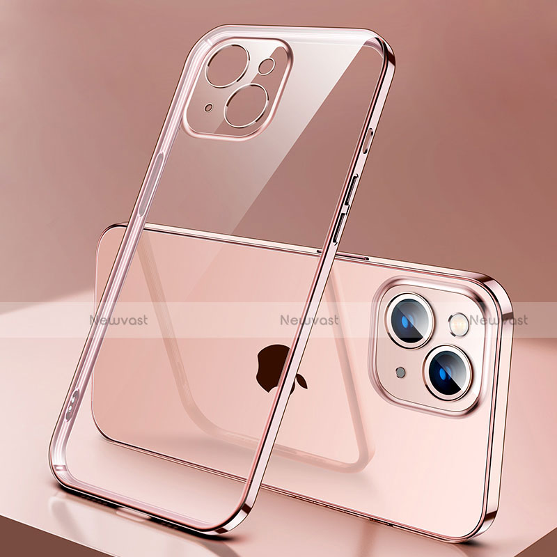 Ultra-thin Transparent TPU Soft Case Cover H01 for Apple iPhone 13 Mini