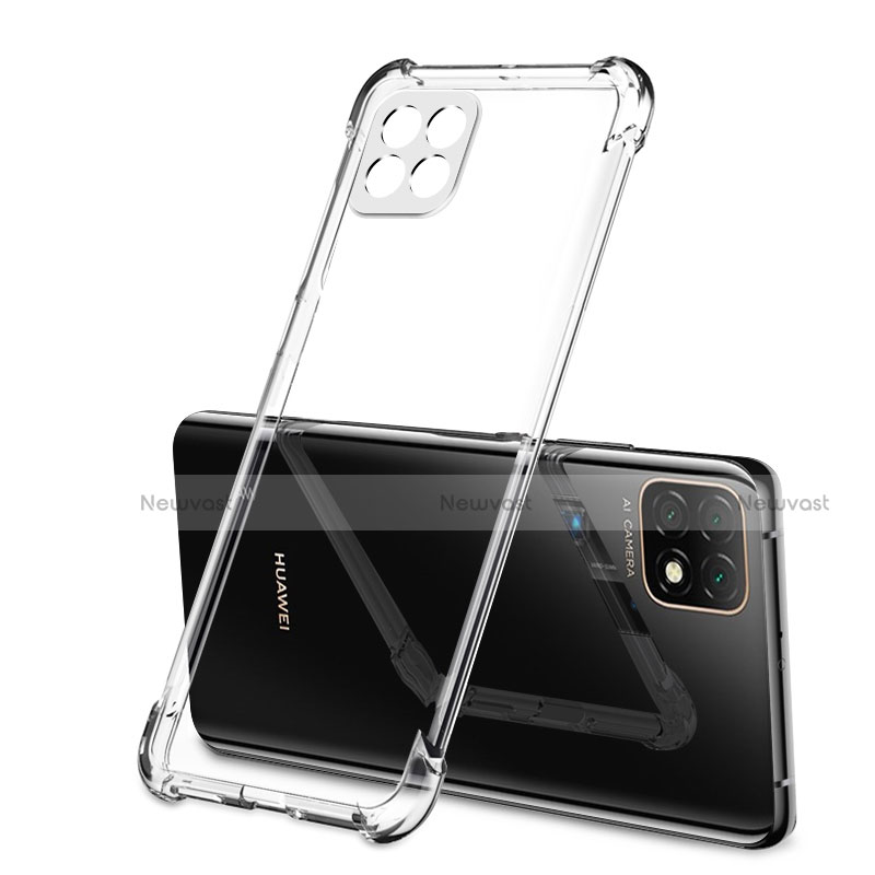 Ultra-thin Transparent TPU Soft Case Cover H01 for Huawei Enjoy 20 5G