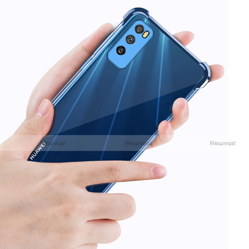 Ultra-thin Transparent TPU Soft Case Cover H01 for Huawei Enjoy 20 Pro 5G