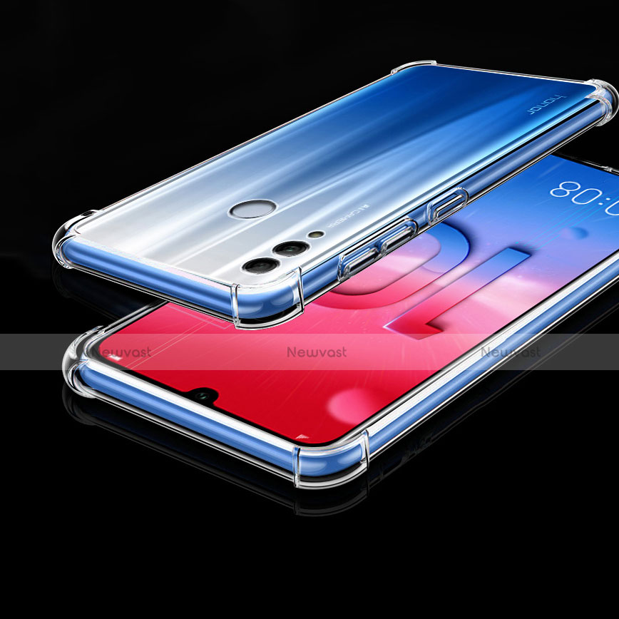 Ultra-thin Transparent TPU Soft Case Cover H01 for Huawei Honor 10 Lite Clear