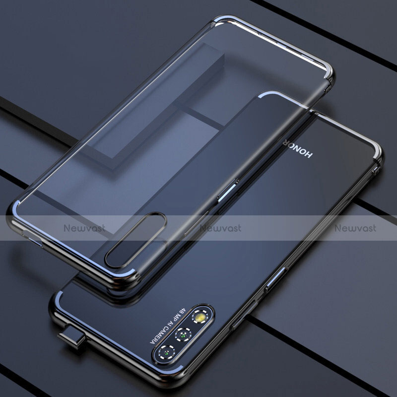 Ultra-thin Transparent TPU Soft Case Cover H01 for Huawei Honor 9X Black