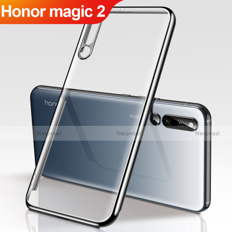 Ultra-thin Transparent TPU Soft Case Cover H01 for Huawei Honor Magic 2 Black
