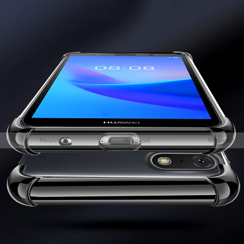 Ultra-thin Transparent TPU Soft Case Cover H01 for Huawei Honor Play 7