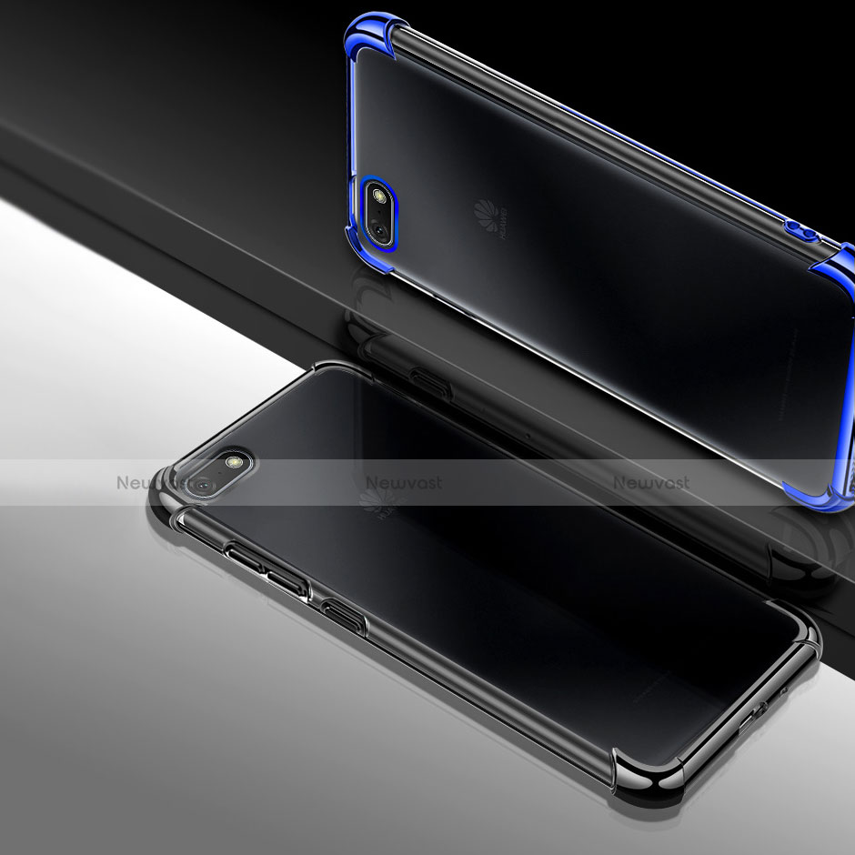 Ultra-thin Transparent TPU Soft Case Cover H01 for Huawei Honor Play 7