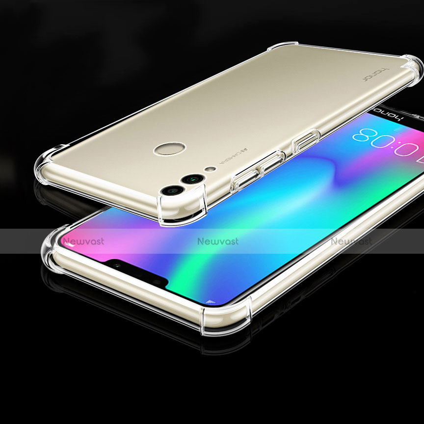 Ultra-thin Transparent TPU Soft Case Cover H01 for Huawei Honor Play 8C Clear