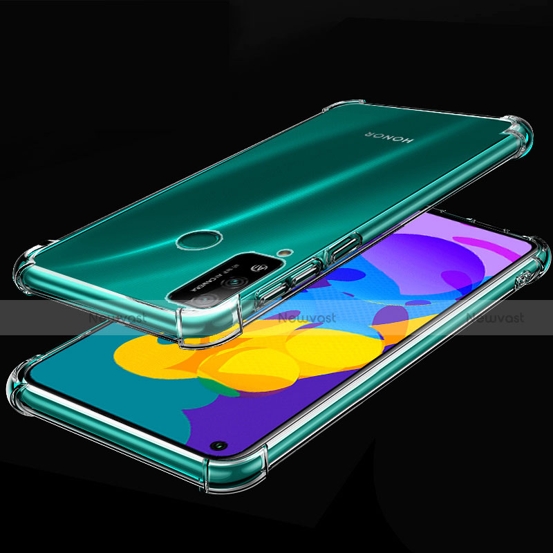 Ultra-thin Transparent TPU Soft Case Cover H01 for Huawei Honor Play4T