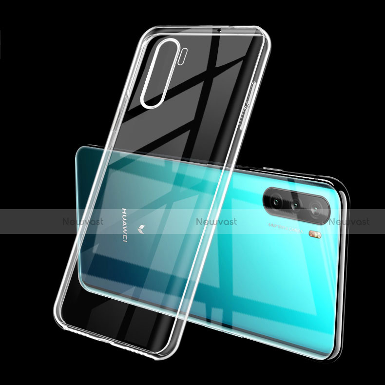 Ultra-thin Transparent TPU Soft Case Cover H01 for Huawei Mate 40 Lite 5G