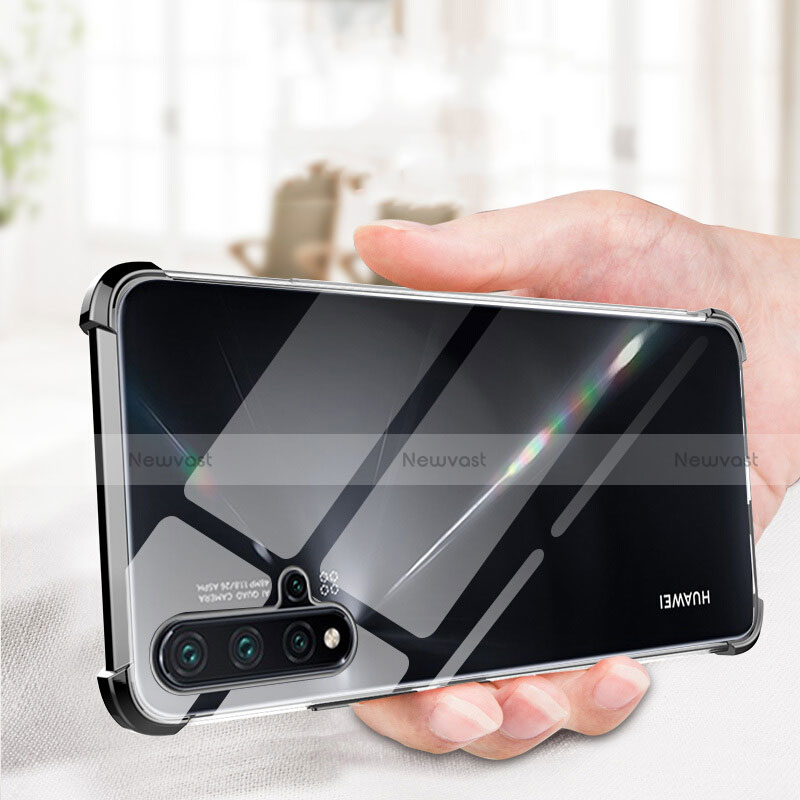 Ultra-thin Transparent TPU Soft Case Cover H01 for Huawei Nova 5