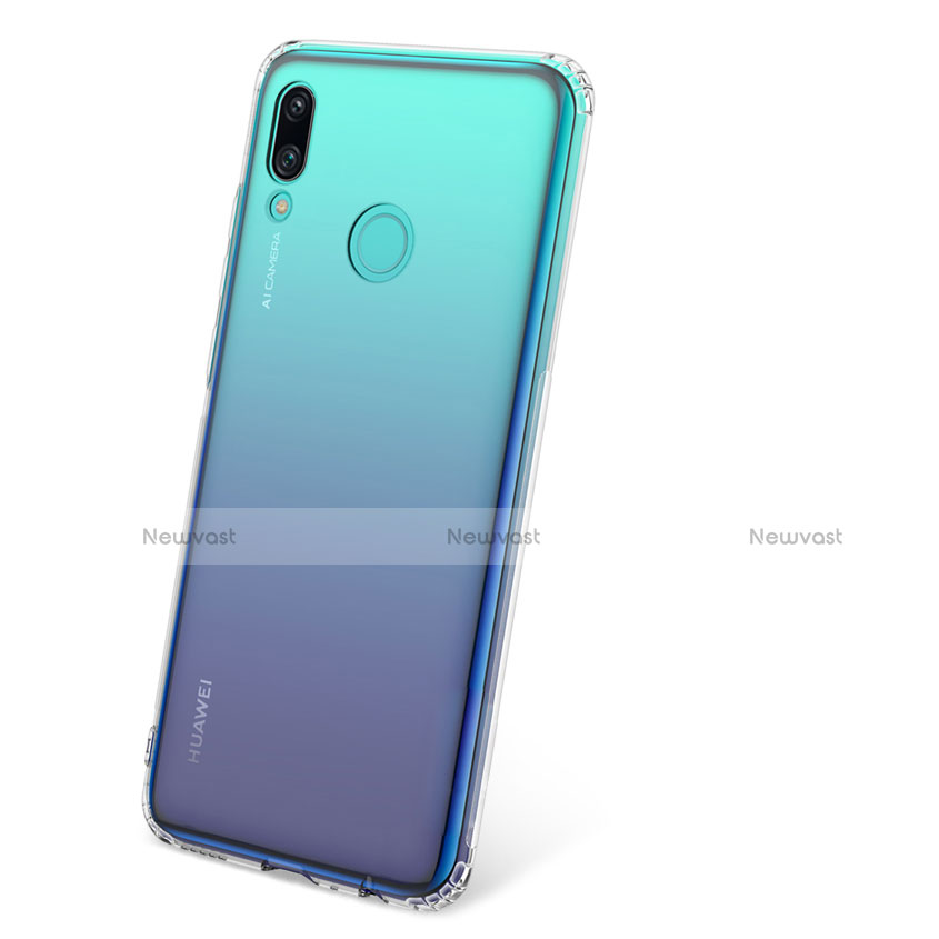 Ultra-thin Transparent TPU Soft Case Cover H01 for Huawei P Smart (2019)