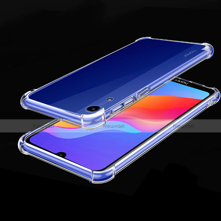 Ultra-thin Transparent TPU Soft Case Cover H01 for Huawei Y6 (2019) Clear